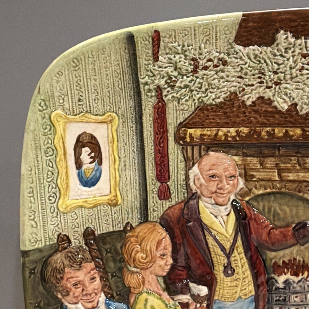 Vtg 1972 Royal Doulton Collectors Plate "Christmas in England"- 1st Edition - Picture 6 of 15